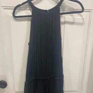 Black GAP high neck short romper (Small)